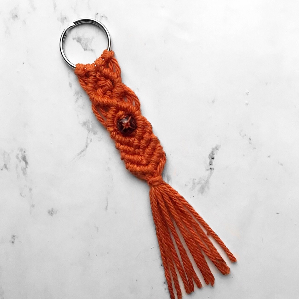 Handmade Macrame Keychain